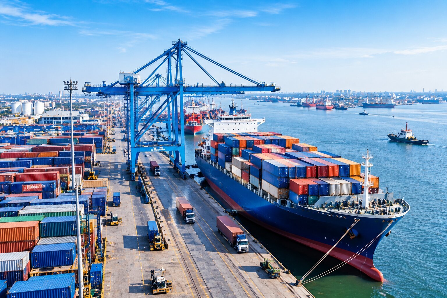 Chittagong Port marine and ship supply services by OceanGate Marine International