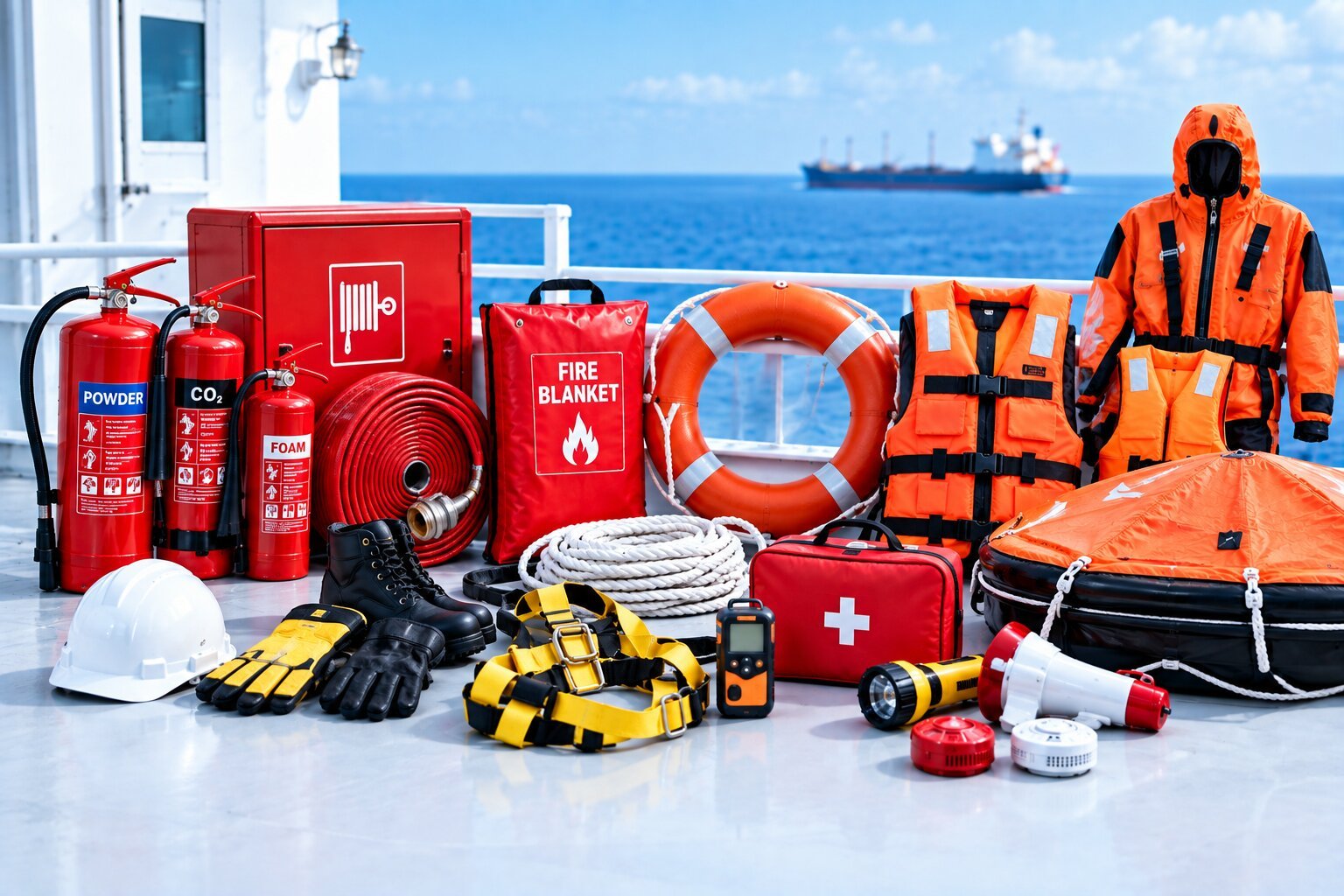 Marine safety equipment and ship safety supplies by OceanGate Marine International