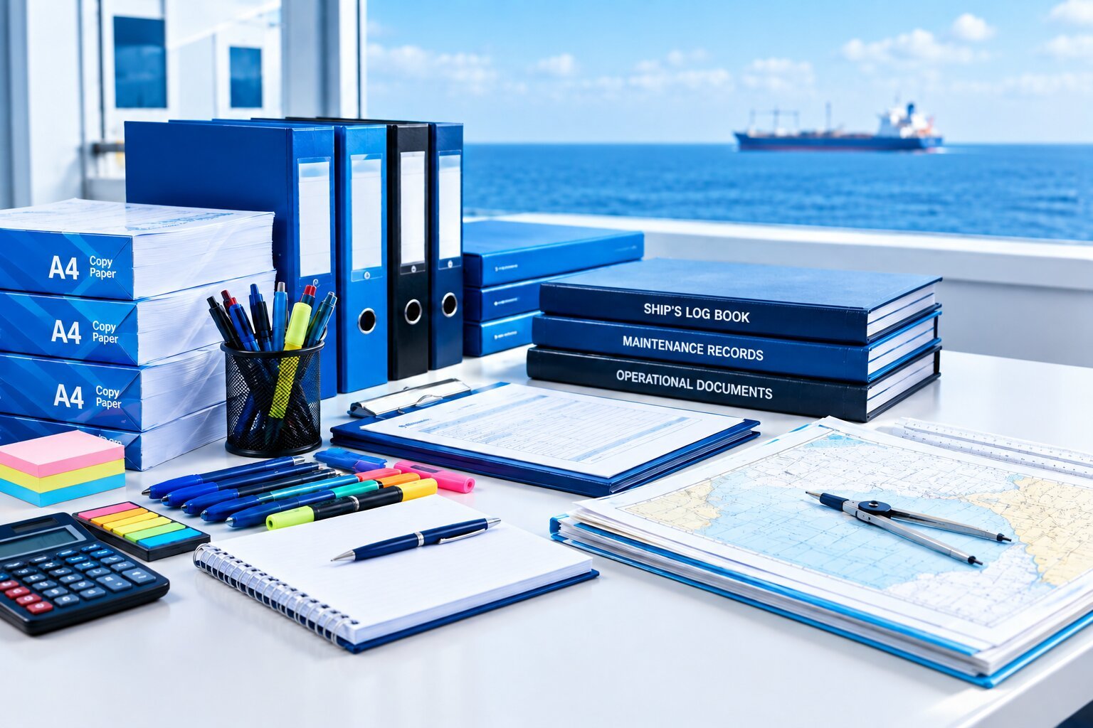 Marine stationery and ship documentation supplies by OceanGate Marine International