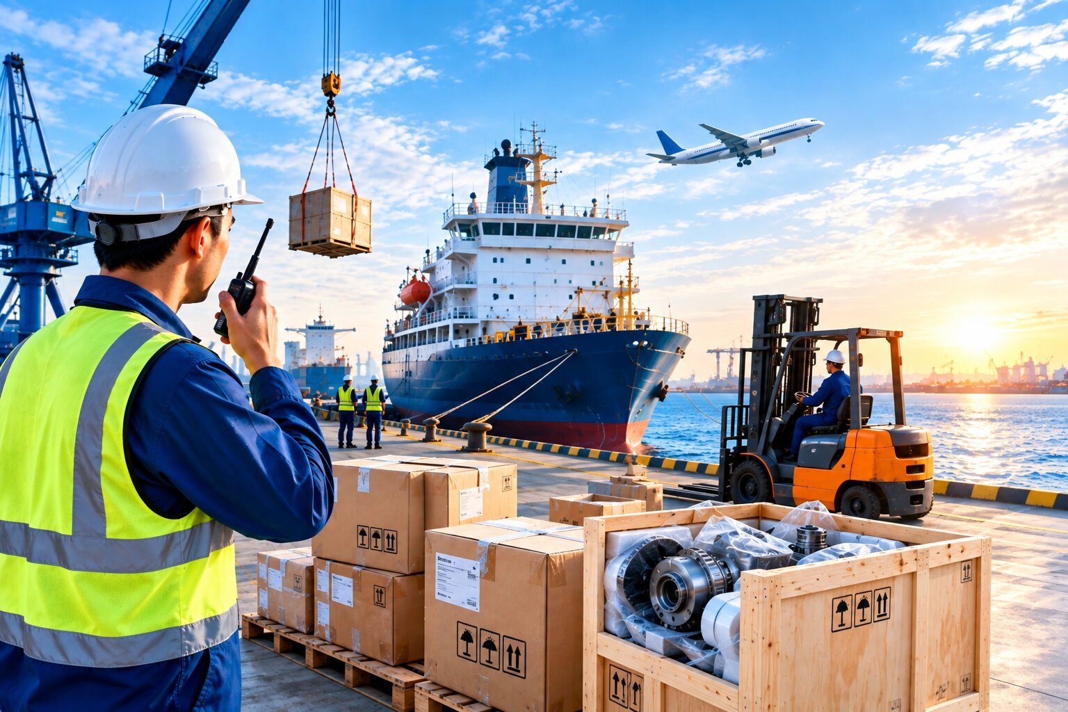 Urgent marine spare parts delivery and logistics by OceanGate Marine International